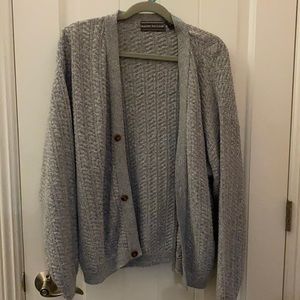 Grey cardigan